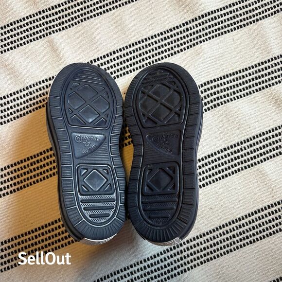 Converse Kids 4 unisex Chuck Taylor All Star Slip-On Sneakers Navy Size - Picture 11 of 11